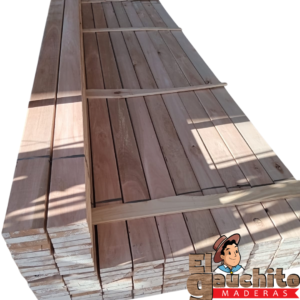 DECK EUCALIPTO 1X3 CON NUDOS X M2